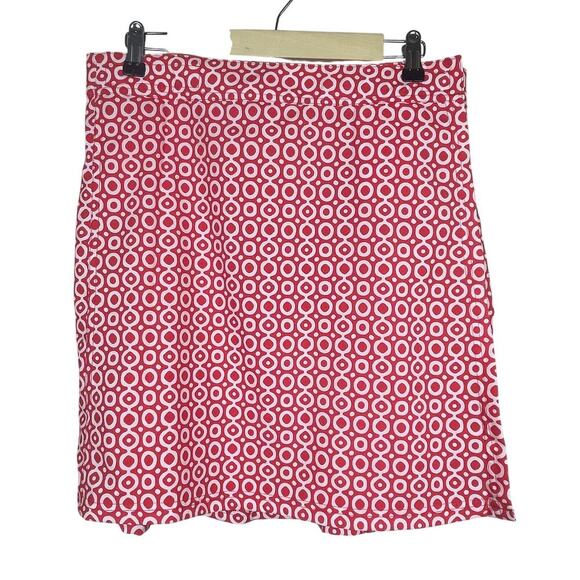 RipSkirt Hawaii Length‎ 2 Wrap Skirt – Red and White Dot Print, Size M - Picture 3 of 6